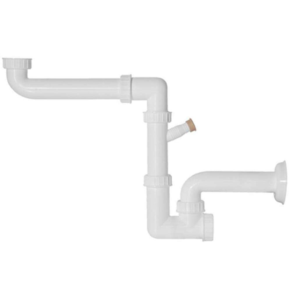Dianhydro Sifone ispezionabile salvaspazio 1 Vie 1" 1/2