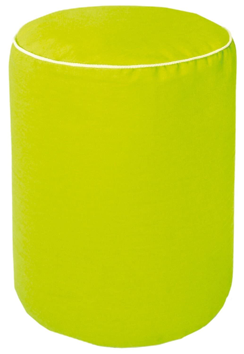 BuyStar Cuscino Pouf Puff Cotone e Poliestere Antiscivolo Ø40xH50 Cm. (Verde)