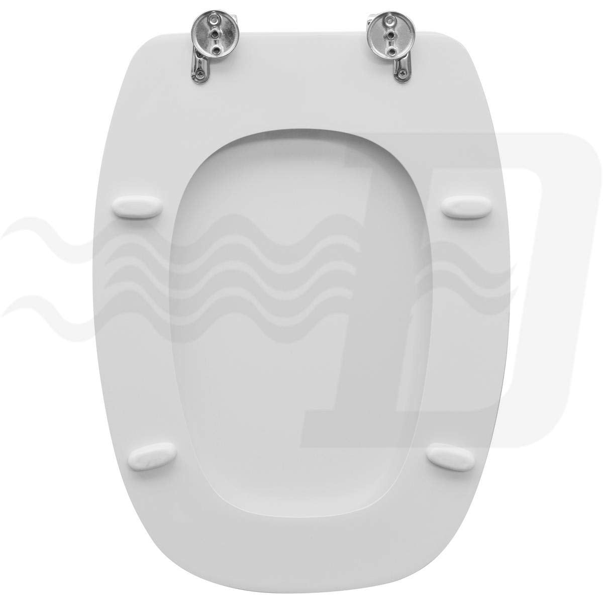 Copriwater per Pozzi Ginori Vaso Italica-Astro bianco