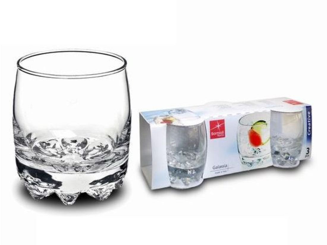 BORMIOLI ROCCO Galassia Bicchiere Acqua Cl 30 - Confezione da 3 pezzi