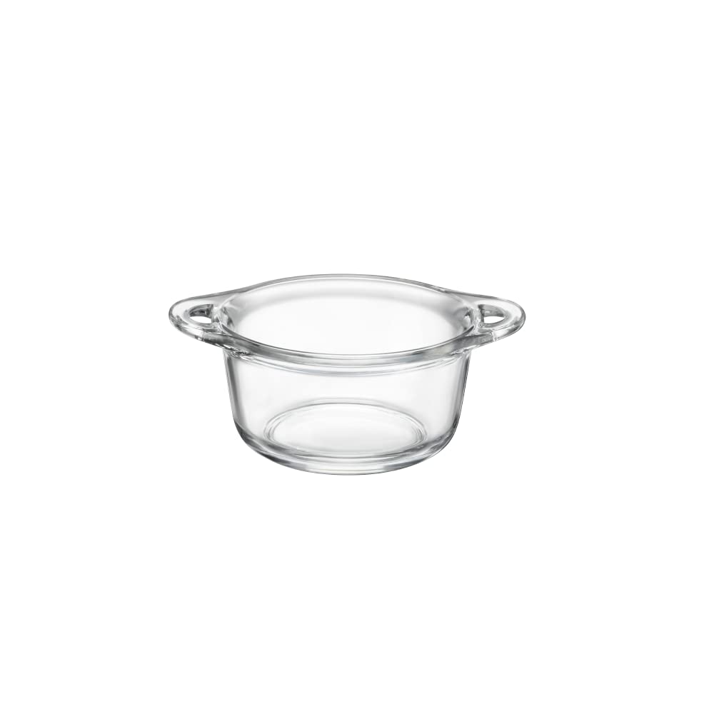 Bormioli Rocco Buffet Pentolino, Vetro, Trasparente, 17 Cm