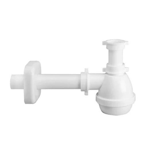 SIFONE TIPO M PER LAVELLI INOX AD Una 1 VIA SENZA PILETTA MARCHIO LIRA 1" 1/2