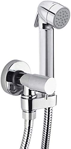 SET DOCCIA COMPLETO MODELLO TALITA-GOM CON PULSANTE OTTONE BOSSINI Cromato