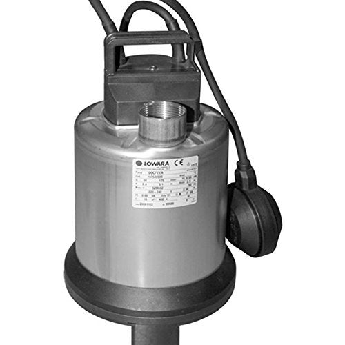 LOWARA DOC Sommergibile per acque sporche MONOFASE CON GALLEGGIANTE DOC7VX - HP 0,75 / 0.55 KW - 220V