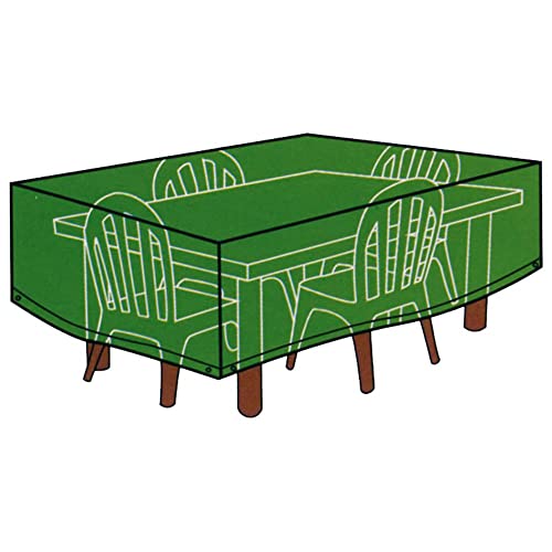 Cover Copertura Telo Per Tavolo Rettangolare Con Sedie Cm.173x215xH90