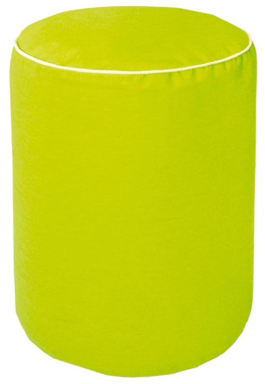 BuyStar Cuscino Pouf Puff Cotone e Poliestere Antiscivolo Ø40xH50 Cm. (Verde)