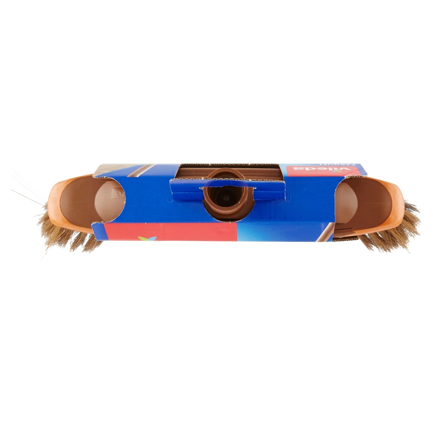 Vileda Scopa 2 in 1 Angoli, per Interni, con Due Tipi di Fibre, per Angoli, Fibre in Pet Riciclato, 14 x 37 x 5.5 cm, 299 g