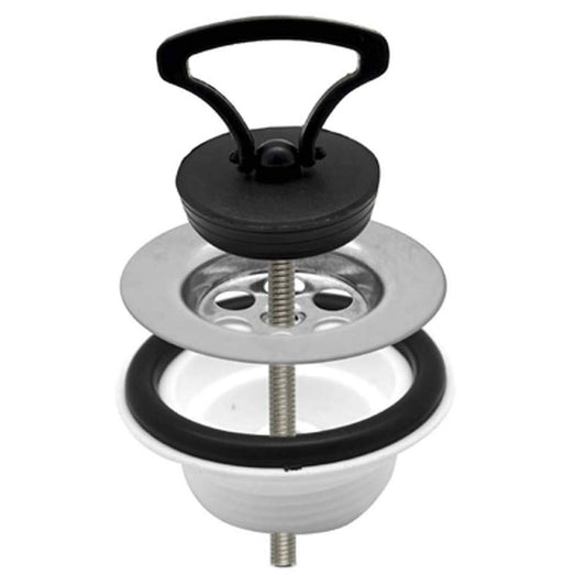 Dianhydro 371-3321 Piletta Simplex con Tappo Maniglia 1" 1/4 x 65mm, Multicolore