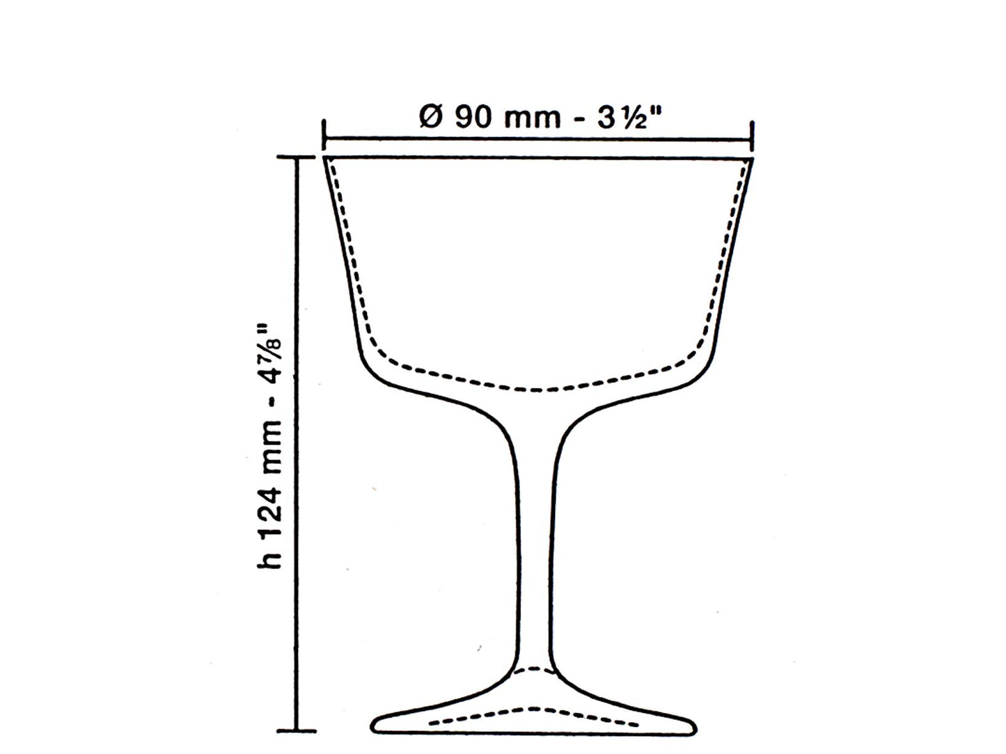 Bormioli Rocco Novecento Fizz Set 6 Calici, Vetro, cl22