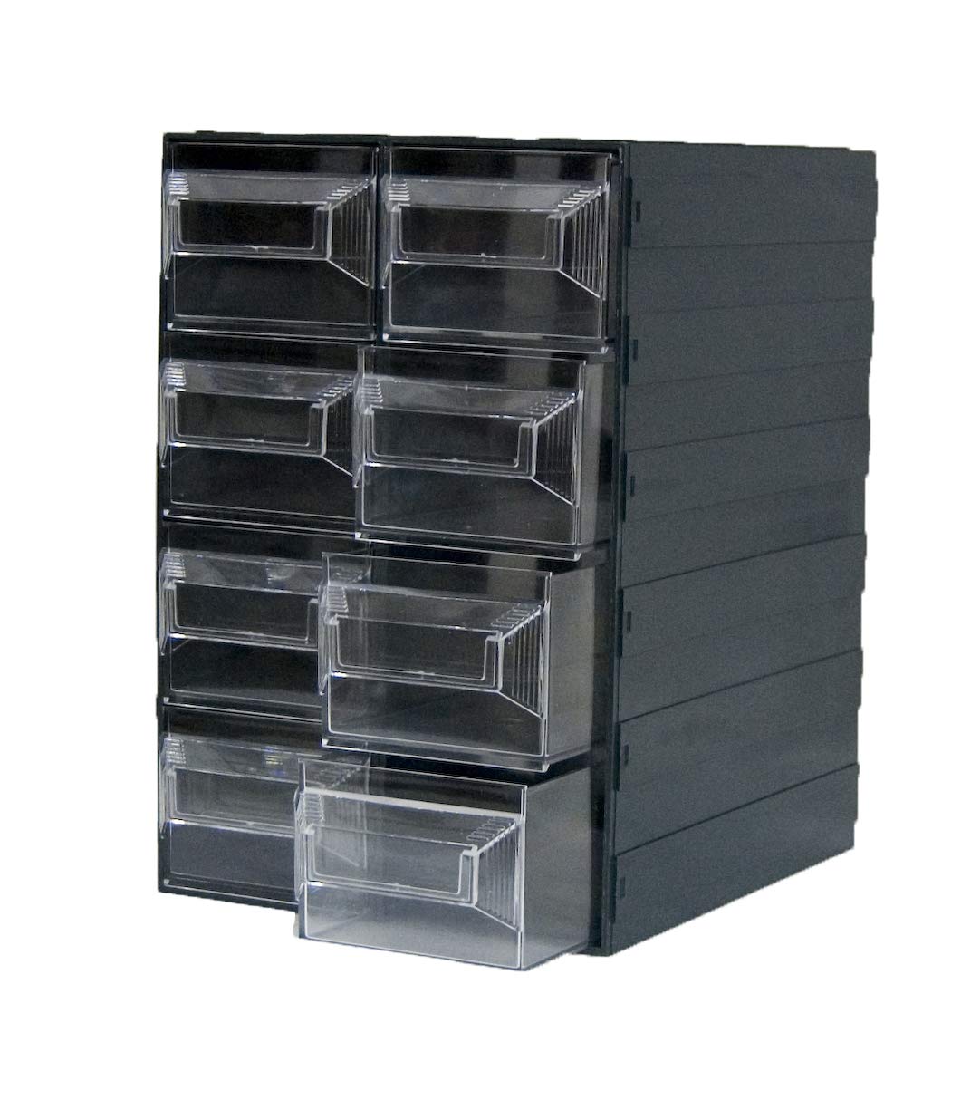 Terry 4037021 Tipo 21 Cassettiere, Vision, 8 Pezzi, Verde
