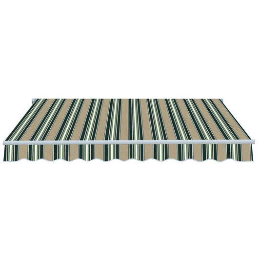 Tende da Sole Estensibile a Bracci 295x250cm Beige con manovella Balcone Esterno