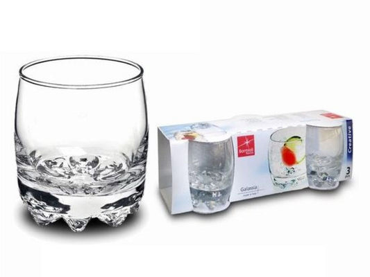 BORMIOLI ROCCO Galassia Bicchiere Acqua Cl 30 - Confezione da 3 pezzi