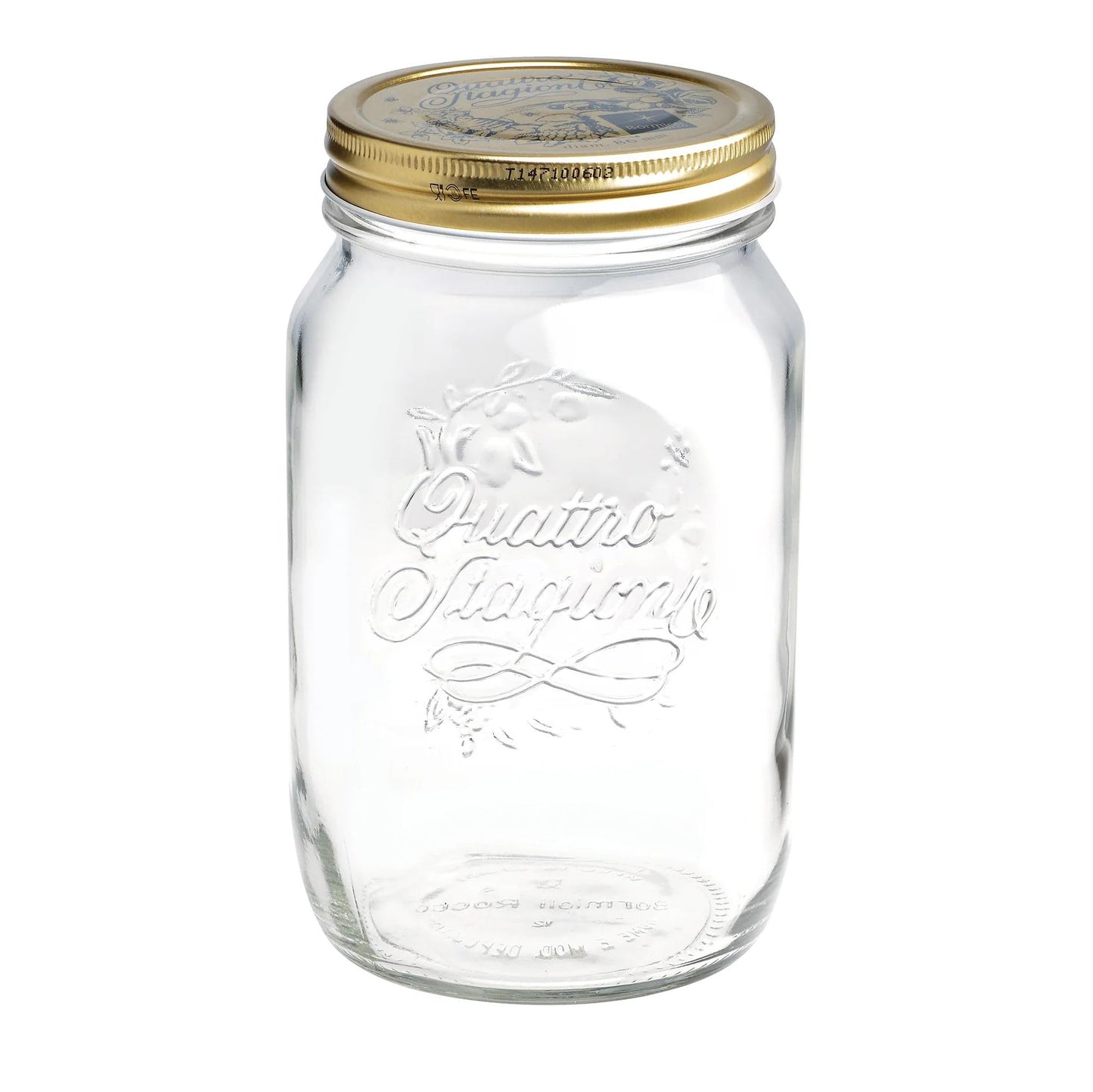 Bormioli Rocco Butlers Quattro Stagioni - Barattolo di Vetro, 1 L