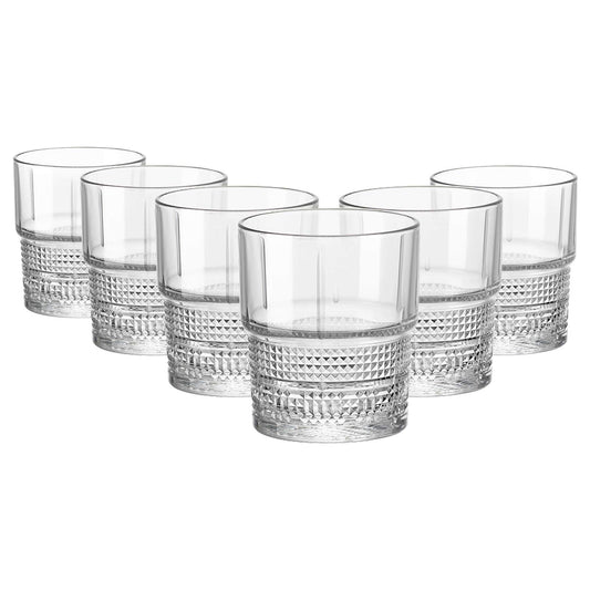 Bormioli Rocco Bartender Novecento Double Old Fashioned Glasses