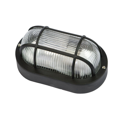 Plafoniere ovale Brixo - Nere