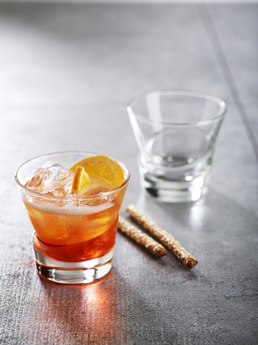 Durobor 830/25 Lima - Bicchieri di vetro per whisky - 250ml, 6 bicchieri, senza contrassegno di riempimento